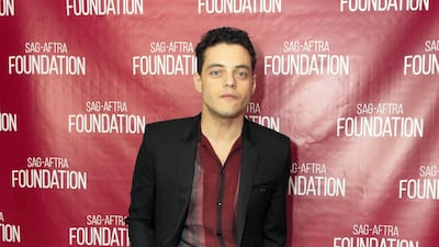 Rami Malek wears Saint Laurent to the SAG-AFTRA Foundation screening room on November 27, 2018. Getty Images