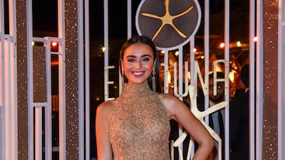 Syrian singer Faya Yunan poses for a photo.