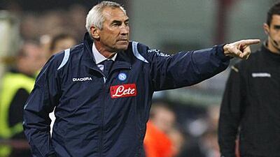 Edy Reja took Napoli from Serie C to Italy's top flight before he was sacked last season.