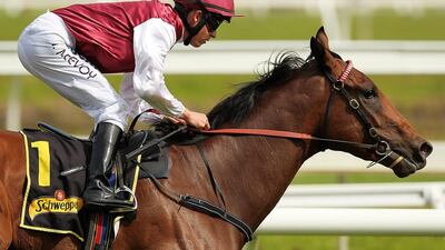 Peter Snowden-trained Guelph at the Thousand Guineas at Cualfield Racecourse in October. Graham Denholm / Getty Images