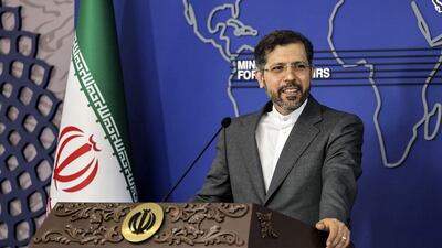 Iran's Foreign Ministry spokesman Saeed Khatibzadeh was quoted as saying a prisoner exchange with the US may be on the cards. AFP