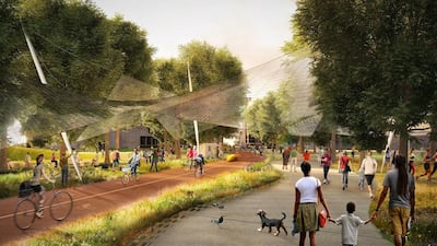 With 5,000 units of proposed housing planned within a bike ride away, workers could be encouraged to stay longer at work. Courtesy Google