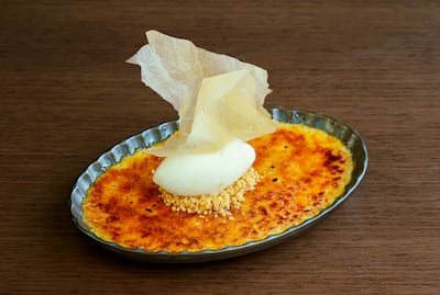 Sweet potato brulee. Photo: Hoe Lee Kow