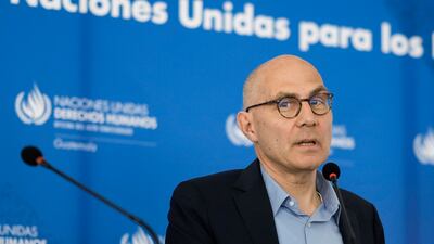 UN High Commissioner for Human Rights Volker Turk expressed concern at reports that Iran executed 29 people over two days this week. AP