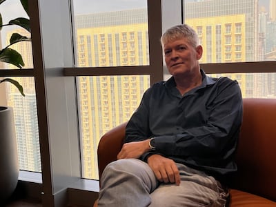 Barry Lewis, chief executive of Alec Holdings, believes construction will remain a people-centric business. Aarti Nagraj / The National