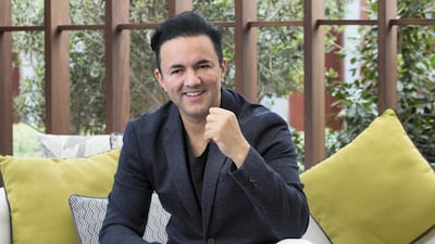 RedOne, real name Nadir Khayat, knows his way around a sporting anthem. Leslie Pableo for The National