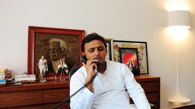 With senior members of his administration warning things could get worse unless deep-rooted social problems are tackled, the heat is on Akhilesh Yadav, the leader of the Uttar Pradesh government. Sanjay Kanojia/AFP Photo