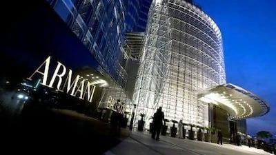 Emaar is the developer of Burj Khalifa, where the Armani Hotel occupies the first 39 floors of the skyscraper. Jeff Topping / The National