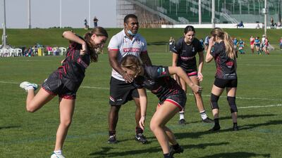 Girls in UAE rugby have a number of role models to look up to.