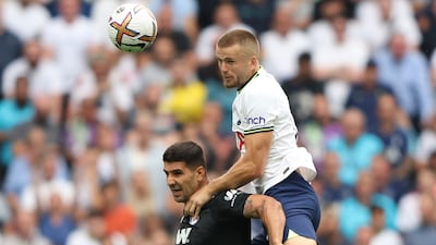 Eric Dier – 7 Having remained forward from a set-piece, Dier is was on hand to meet a Richarlison cross but the England international was unable to keep his effort low. AP