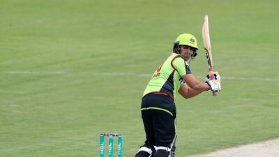 Lahore's Salman Butt plays a shot.