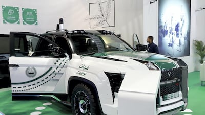 Dubai Police GHIATH Mobile. Victor Besa/The National