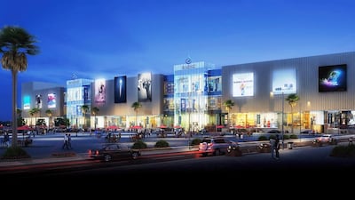 A rendering of the Circle Mall at Jumeirah Village Circle, which is expected to open in 2017. Courtesy Nakheel
