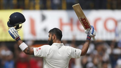 Virat Kohli has scored seven Test double centuries. AP