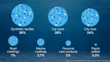 Some microplastics pollute water more than others