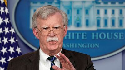US National Security Adviser John Bolton said Turkey must agree to protect Washington’s Kurdish partners in Syria. Reuters