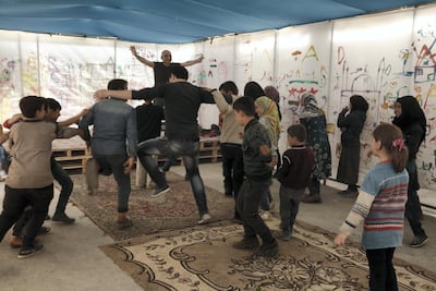 Salman Ibrahim's children's theatre group is called Bread Way. Bader Taleb