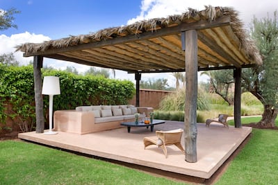 Residents of M1 at the Royal Palm Marrakech are expected to spend as much time outdoors as they are indoors. Courtesy The Fairmont Royal Palm