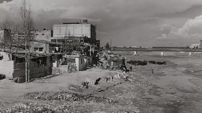 A Christian Arab refugee settlement in Beirut, 1960