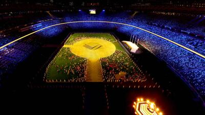 Closing ceremony of the Tokyo 2020 Olympic Games.