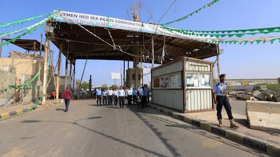 Members of a Yemeni coast guard force are pictured during their deployment as part of a UN-sponsored peace agreement, at the Red Sea city of Hodeidah. Reuters