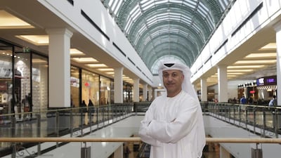 Fuad Sharaf, Majid Al Futtaim Properties’ senior director for property management, says malls are expanding. Jeffrey E Biteng / The National