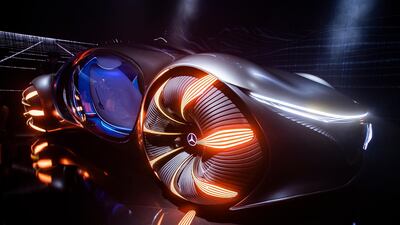 Here comes Mercedes-Benz Vision AVTR. EPA