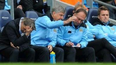 Roberto Mancini is enduring a frustrating period as Manchester City manager.