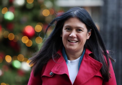 UK Culture Secretary Lisa Nandy defended London Mayor Sadiq Khan against Donald Trump's criticism. EPA