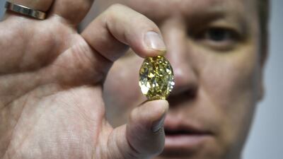 Russia's Alrosa gets its diamonds from permafrost abyssal holes dug using explosives in Yakutia, an isolated region in East Siberia. AFP