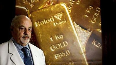Munir Al Kaloti, the chairman of the Kaloti Jewellery Group. Delores Johnson / The National