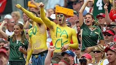 The most rabid Green Bay fans are known as Cheeseheads, for their unique headgear.