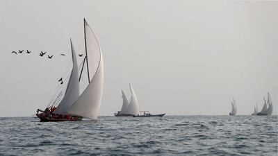 The race was watched by Sheikh Hamdan bin Zayed, Ruler's Representative in Al Dhafra Region.