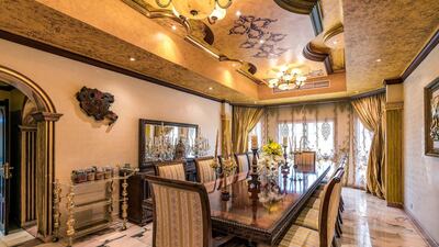 There's plenty of room for dinner parties. Courtesy LuxuryProperty.com