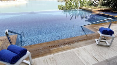 The swimming pool. Chris Whiteoak / The National