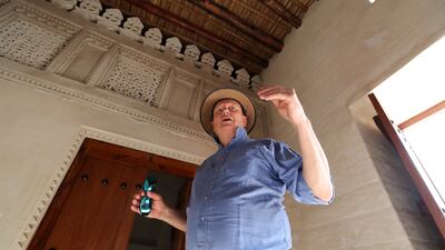 Mr Velde talks about the architecture of the homes.