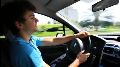 Andre Neves, 18, from Brazil, says he thinks men are generally "more confident" drivers.