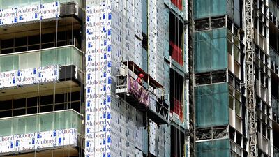 The homeowners say they are uncertain whether they can return in June despite assurances from the insurer. Satish Kumar / The National