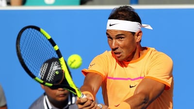 This week, tennis fans in Abu Dhabi saw Rafael Nadal in action at the Mubadala World Tennis Championships. Nezar Balout / AFP