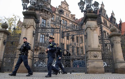 Five members of the Remmo clan were convicted over the 2019 Green Vault robbery in Dresden. Getty Images