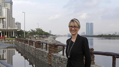Dr Natasha Ridge, whose foundation commissioned the research into UAE university staff retention. Jeffrey E Biteng / The National