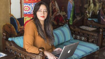 Maha Khan, a Pakistani charity worker, is the victim in a long stalking ordeal. Antonie Robertson / The National