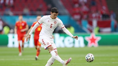 Andreas Christensen - 8: Shifted into a midfield role in first half that resulted in Denmark taking control of game after Wales started brightly. Helped completely nullify threat of Ramsey. Getty
