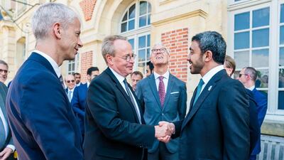 Sheikh Abdullah bin Zayed attended the opening ceremony of Sheikh Khalifa bin Zayed Al Nahyan Theatre.