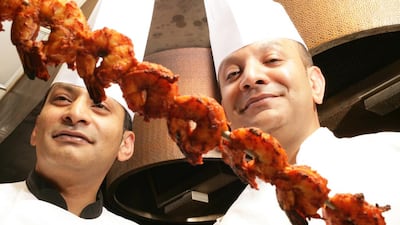 The Qureshi Brothers are cooking up Indian classics at Indigo restaurant. Courtesy Beach Rotana