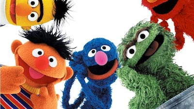 Some familiar Sesame Street characters will soon be talking Arabic on television screens. Courtesy Iftah Ya Simsim