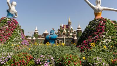 Dubai Miracle Garden ended its 10th season in May 2022, closing for the summer. All Photos: Antonie Robertson / The National