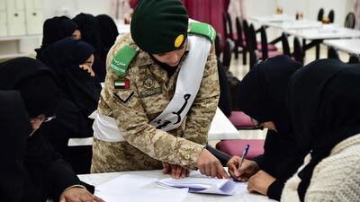 Women are well represented in UAE workplaces, including the military. WAM