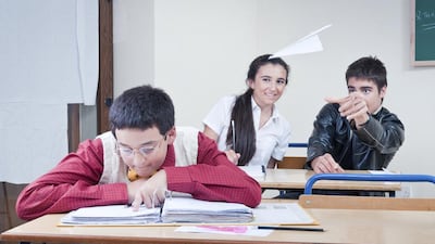 Sixty per cent of teenage boys in the UAE have been victims of bullying in schools. iStock photo