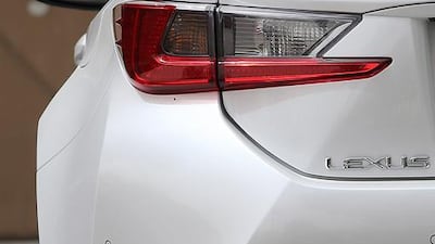 The Lexus RC 350 outstrips many of its competitors with its taut handling and value-for-money extras. Satish Kumar / The National